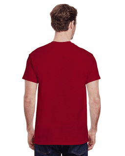 Sample of Gildan G500 - Adult 5.3 oz. T-Shirt in ANTQUE CHERRY RD from side back