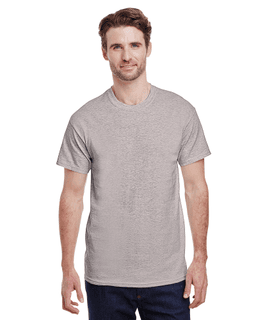 Sample of Gildan G500 - Adult 5.3 oz. T-Shirt in ASH GREY from side front
