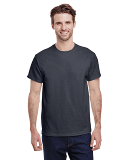 Sample of Gildan G500 - Adult 5.3 oz. T-Shirt in CHARCOAL from side front