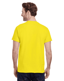 Sample of Gildan G500 - Adult 5.3 oz. T-Shirt in DAISY from side back