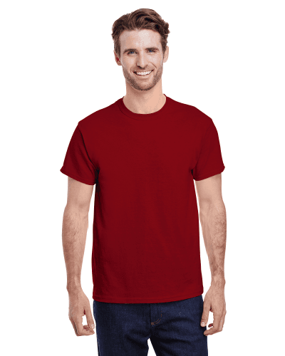 Sample of Gildan G500 - Adult 5.3 oz. T-Shirt in GARNET style