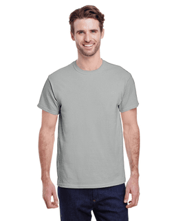 Sample of Gildan G500 - Adult 5.3 oz. T-Shirt in GRAVEL from side front