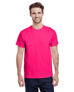 Sample of Gildan G500 - Adult 5.3 oz. T-Shirt in HELICONIA from side front