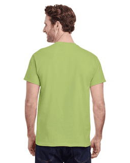 Sample of Gildan G500 - Adult 5.3 oz. T-Shirt in KIWI from side back