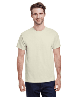 Sample of Gildan G500 - Adult 5.3 oz. T-Shirt in NATURAL from side front