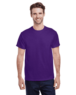 Sample of Gildan G500 - Adult 5.3 oz. T-Shirt in PURPLE from side front