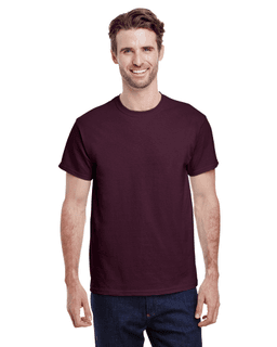 Sample of Gildan G500 - Adult 5.3 oz. T-Shirt in RUSSET from side front