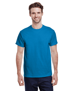 Sample of Gildan G500 - Adult 5.3 oz. T-Shirt in SAPPHIRE from side front