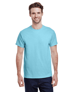 Sample of Gildan G500 - Adult 5.3 oz. T-Shirt in SKY from side front