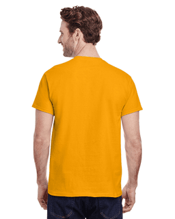 Sample of Gildan G500 - Adult 5.3 oz. T-Shirt in TENNESSEE ORANGE from side back