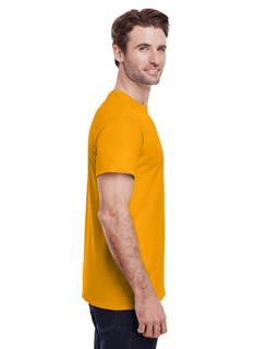 Sample of Gildan G500 - Adult 5.3 oz. T-Shirt in TENNESSEE ORANGE from side sleeveleft