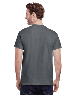 Sample of Gildan G500 - Adult 5.3 oz. T-Shirt in TWEED from side back
