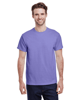 Sample of Gildan G500 - Adult 5.3 oz. T-Shirt in VIOLET from side front