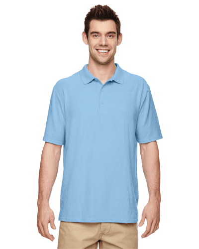 Sample of Gildan G728 - Adult DryBlend 6.3 oz. Double Pique Polo in LIGHT BLUE style