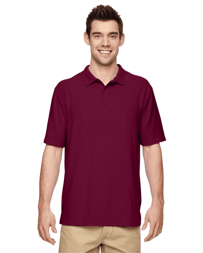 Sample of Gildan G728 - Adult DryBlend 6.3 oz. Double Pique Polo in MAROON style