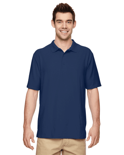 Sample of Gildan G728 - Adult DryBlend 6.3 oz. Double Pique Polo in NAVY style