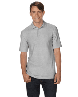 Sample of Gildan G728 - Adult DryBlend 6.3 oz. Double Pique Polo in SPORT GREY from side front