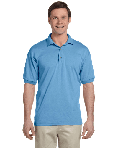 Sample of Gildan G880 - Adult 6 oz. 50/50 Jersey Polo in CAROLINA BLUE style