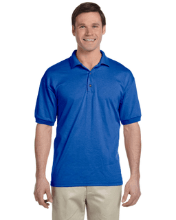 Sample of Gildan G880 - Adult 6 oz. 50/50 Jersey Polo in ROYAL from side front