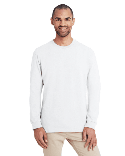 Sample of Hammer&trade; Adult Long-Sleeve T-Shirt in WHITE style