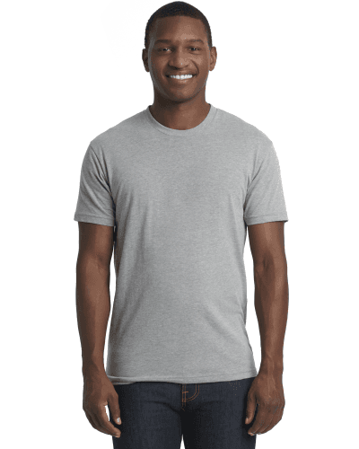 Sample of Next Level N6210 - Men's CVC Crew in DARK HTHR GRAY style