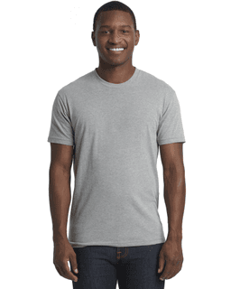 Sample of Next Level N6210 - Men's CVC Crew in DARK HTHR GRAY from side front