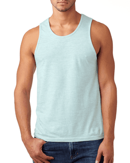 Sample of Next Level N6233 - Men's CVC Tank in ICE BLUE from side front