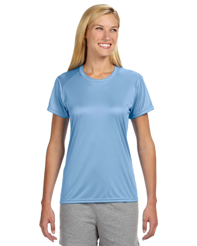 Sample of A4 NW3201 Ladies' Short-Sleeve Cooling Performance Crew in LIGHT BLUE style