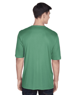 Sample of Team 365 TT11 - Men's Zone Performance T-Shirt in SPORT DARK GREEN from side back