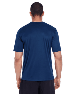 Sample of Team 365 TT11 - Men's Zone Performance T-Shirt in SPORT DARK NAVY from side back