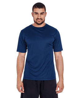 Sample of Team 365 TT11 - Men's Zone Performance T-Shirt in SPORT DARK NAVY from side front