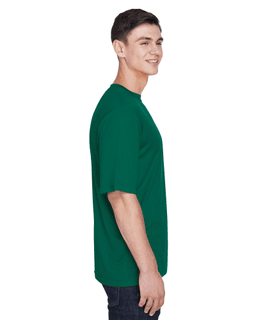 Sample of Team 365 TT11 - Men's Zone Performance T-Shirt in SPORT FOREST from side sleeveleft