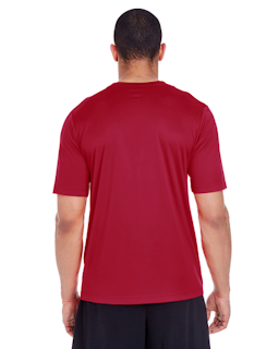 Sample of Team 365 TT11 - Men's Zone Performance T-Shirt in SPORT SCRLET RED from side back