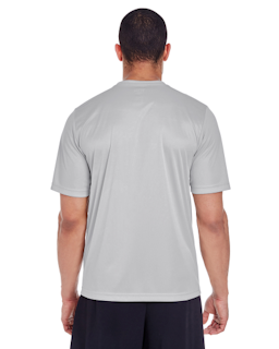 Sample of Team 365 TT11 - Men's Zone Performance T-Shirt in SPORT SILVER from side back