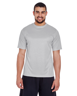 Sample of Team 365 TT11 - Men's Zone Performance T-Shirt in SPORT SILVER from side front
