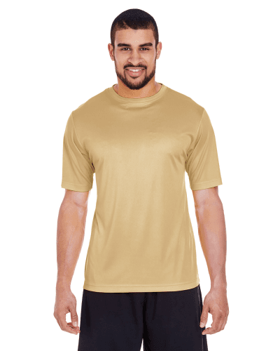 Sample of Team 365 TT11 - Men's Zone Performance T-Shirt in SPORT VEGAS GOLD style
