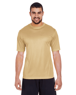 Sample of Team 365 TT11 - Men's Zone Performance T-Shirt in SPORT VEGAS GOLD from side front