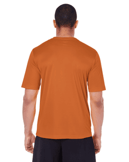 Sample of Team 365 TT11 - Men's Zone Performance T-Shirt in SPRT BRNT ORANGE from side back