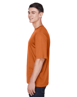 Sample of Team 365 TT11 - Men's Zone Performance T-Shirt in SPRT BRNT ORANGE from side sleeveright
