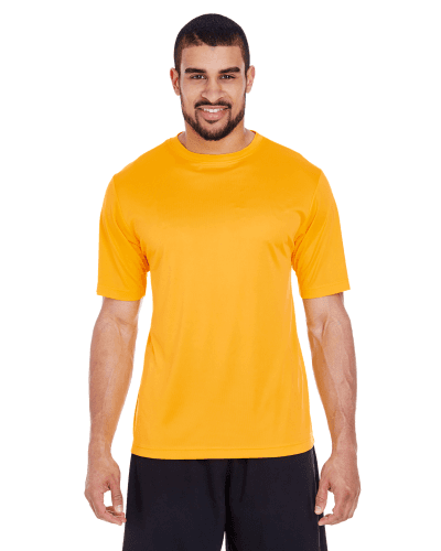 Sample of Team 365 TT11 - Men's Zone Performance T-Shirt in SP ATHLETIC GOLD style