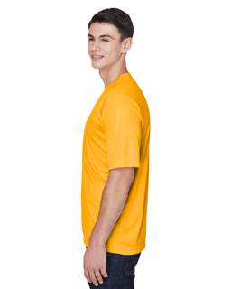 Sample of Team 365 TT11 - Men's Zone Performance T-Shirt in SP ATHLETIC GOLD from side sleeveright
