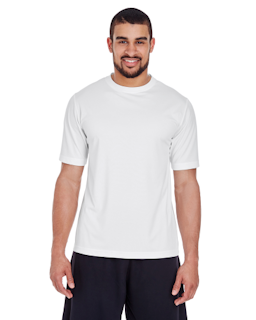 Sample of Team 365 TT11 - Men's Zone Performance T-Shirt in WHITE from side front
