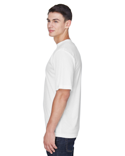 Sample of Team 365 TT11 - Men's Zone Performance T-Shirt in WHITE from side sleeveright