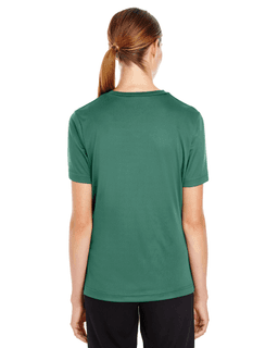 Sample of Team 365 TT11W - Ladies' Zone Performance T-Shirt in SPORT DARK GREEN from side back