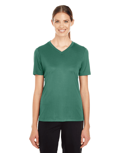 Sample of Team 365 TT11W - Ladies' Zone Performance T-Shirt in SPORT DARK GREEN style