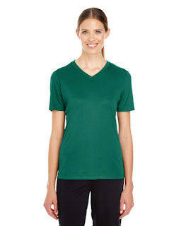 Sample of Team 365 TT11W - Ladies' Zone Performance T-Shirt in SPORT FOREST from side front
