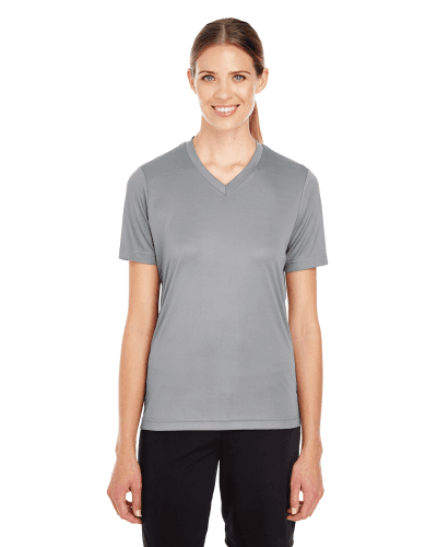 Sample of Team 365 TT11W - Ladies' Zone Performance T-Shirt in SPORT GRAPHITE style