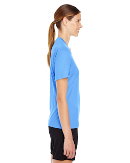 Sample of Team 365 TT11W - Ladies' Zone Performance T-Shirt in SPORT LIGHT BLUE from side sleeveleft