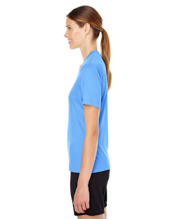 Sample of Team 365 TT11W - Ladies' Zone Performance T-Shirt in SPORT LIGHT BLUE from side sleeveright