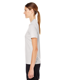 Sample of Team 365 TT11W - Ladies' Zone Performance T-Shirt in SPORT SILVER from side sleeveright